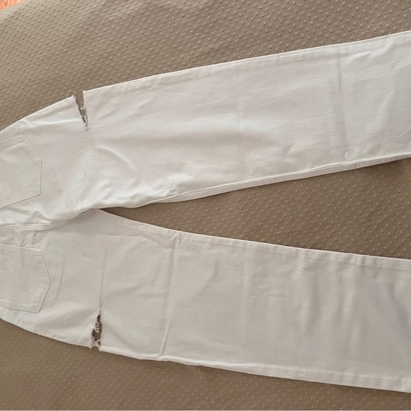 Maison Martin Margiela White Straight Leg Jeans - Picture 3 of 7